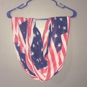 American flag scarf